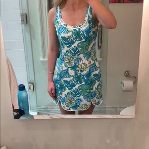 Lilly Pulitzer Lemon & Lime Dress CUTE &BREATHABLE